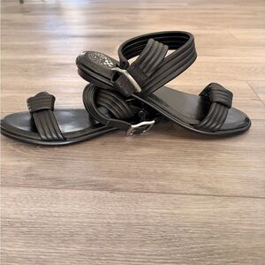 Black Vince Camuto Ankle Strap sandals